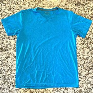 Layer 8, Medium, Blue Workout Shirt